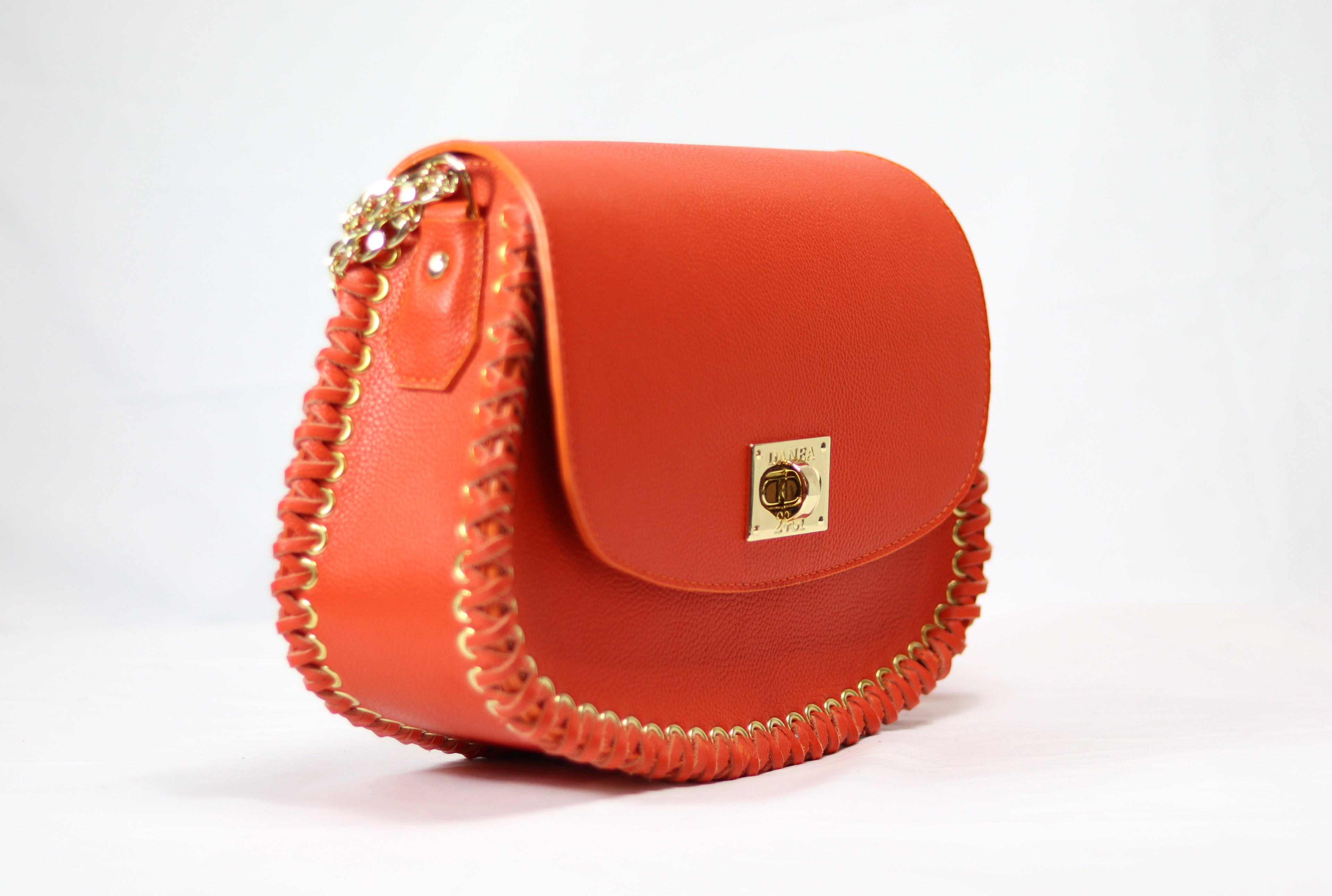 Orange Uptown Bag