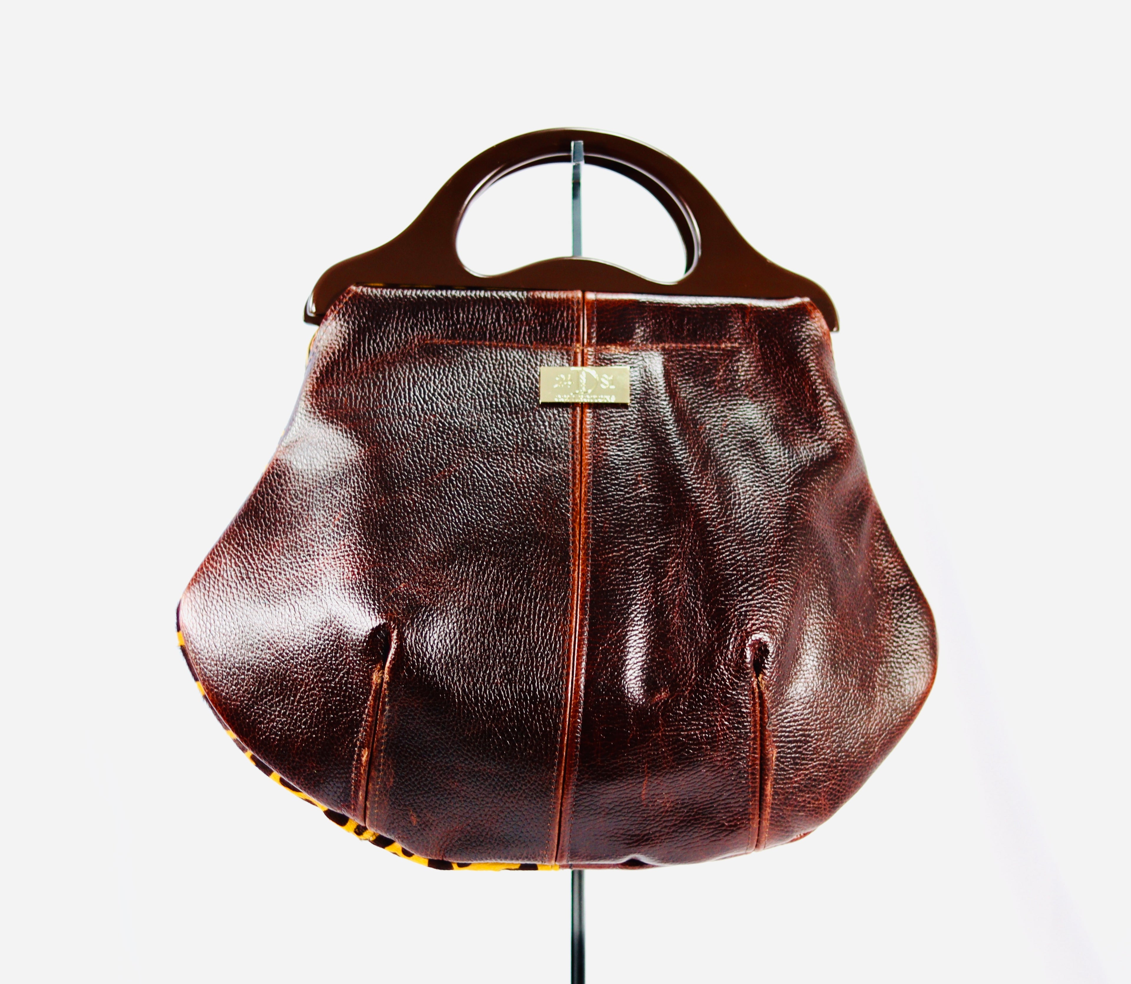 WILLIAMS HOBO Bag — Brown / Leopard