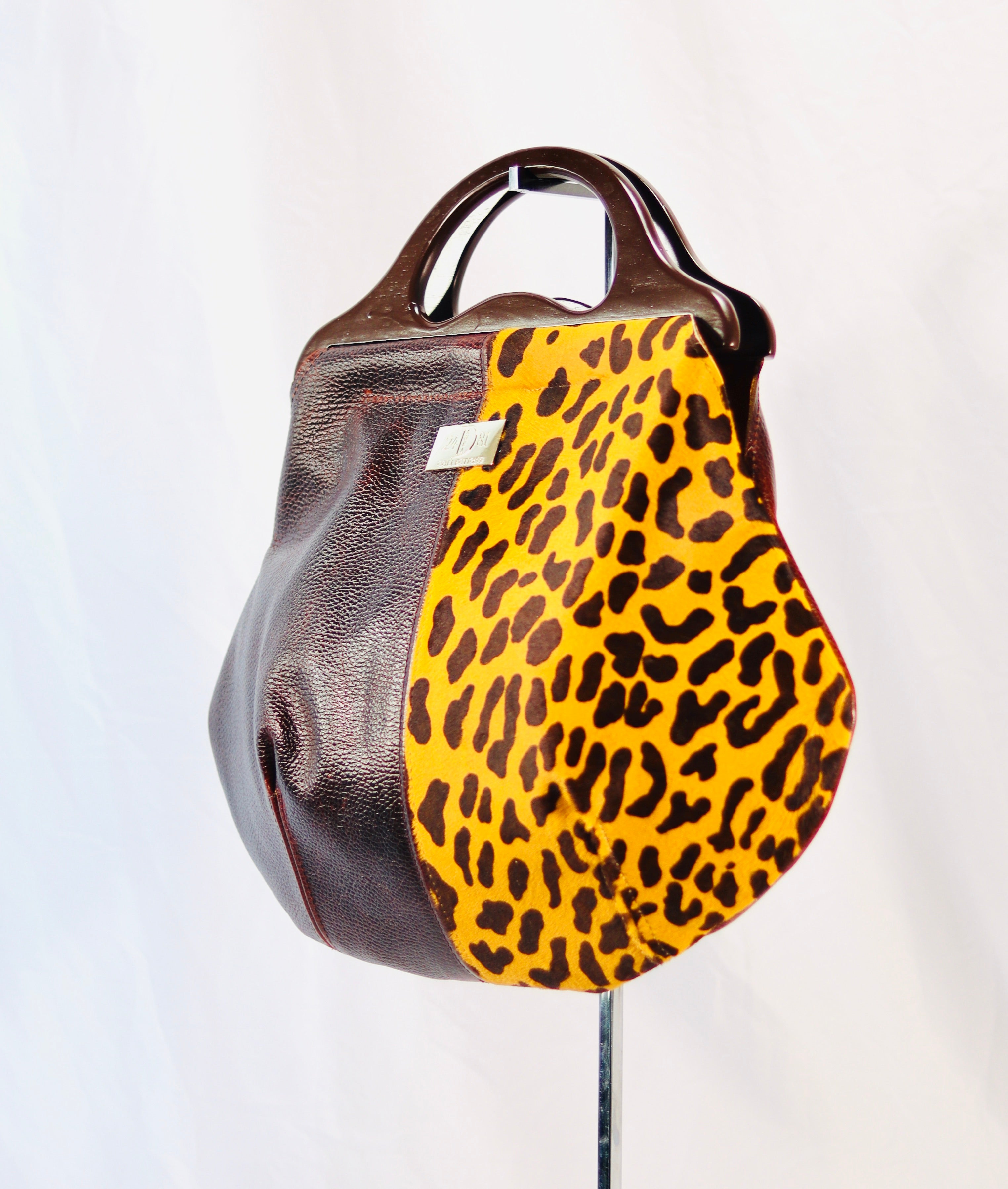 WILLIAMS HOBO Bag — Brown / Leopard