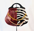 WILLIAMS LOGO BAG Bordeaux/Zebra